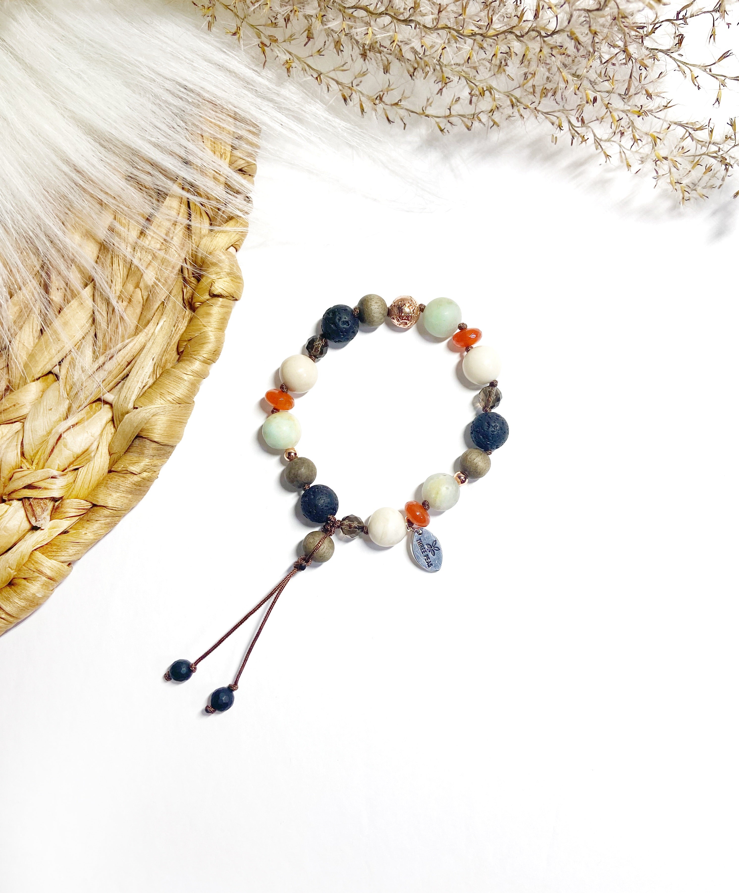 “Chrysanthemum” Adjustable Diffuser Bracelet