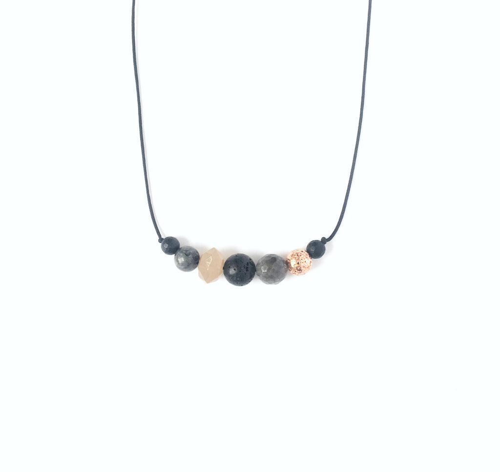 “Perfectly Peach” T-Shirt Necklace
