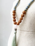 Rose Quartz & Pyrite Necklace