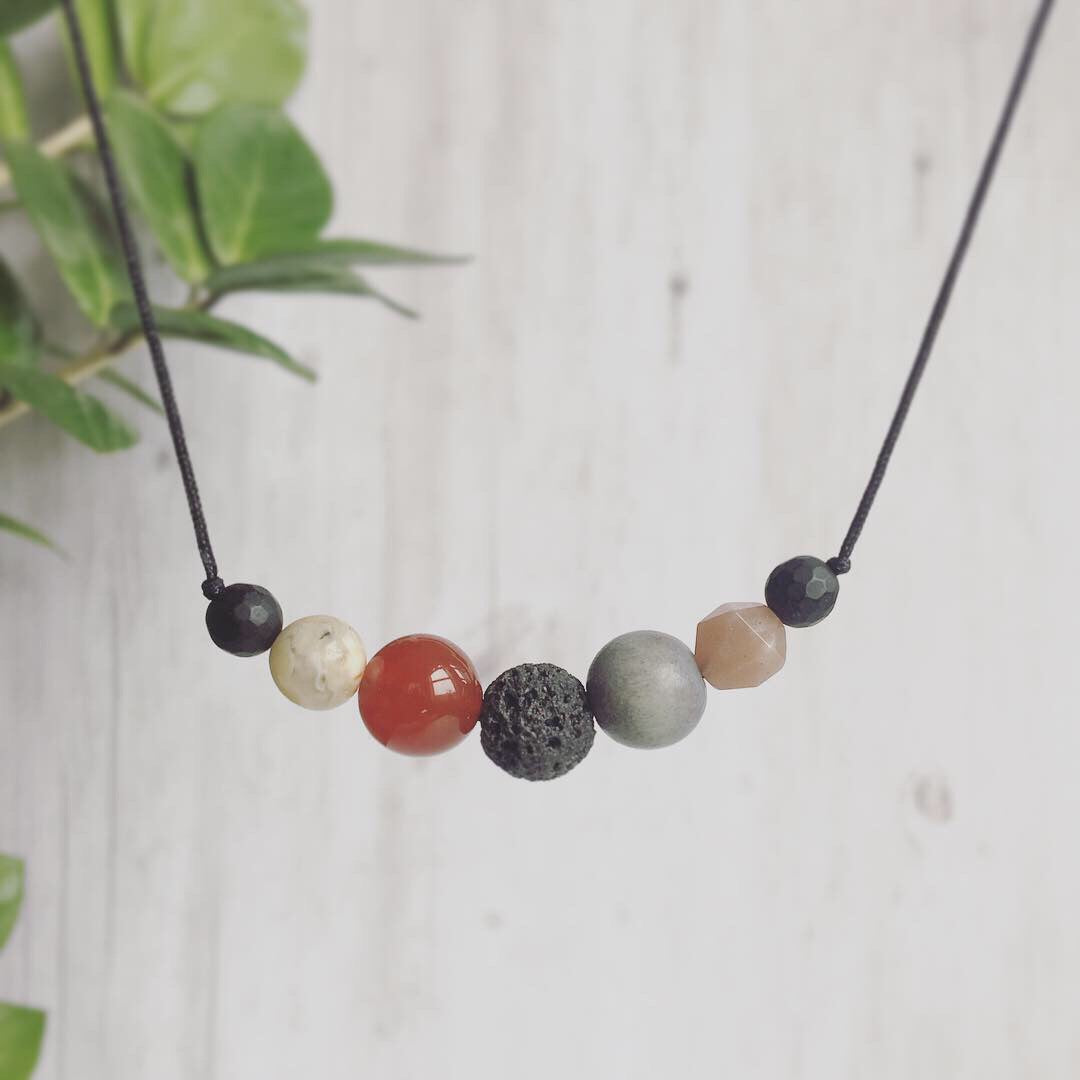 “Seeing Red” T-Shirt Diffuser Necklace
