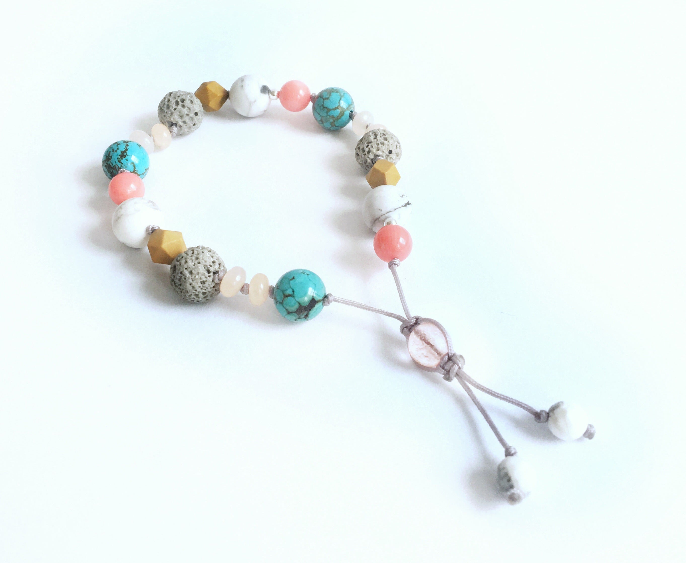 “To the Beach” Adjustable Diffuser Bracelet